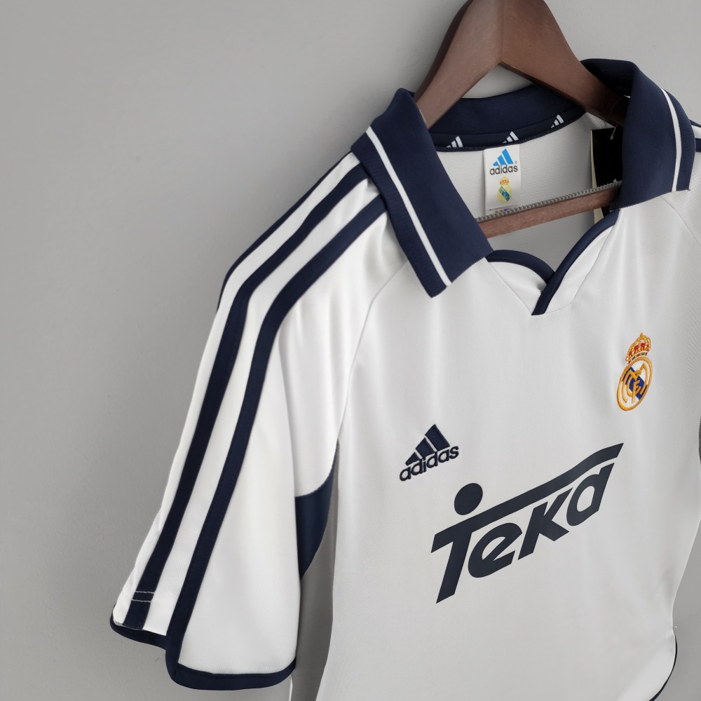2000-2001Real Madrid home Retro jerseys