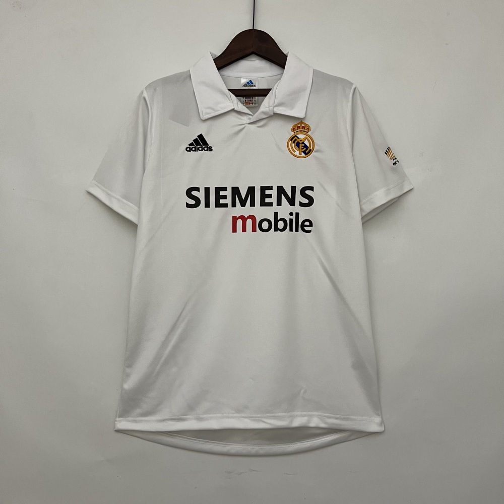 2002-2003Real Madrid home Retro jerseys