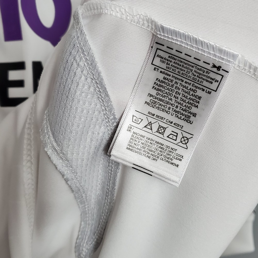 06-07Real Madrid home Long sleeve  Retro jerseys