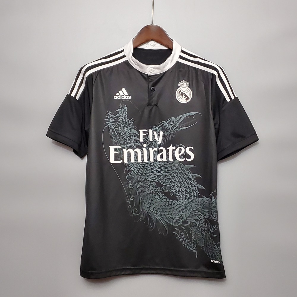 14-15Real Madrid three away  Retro jerseys
