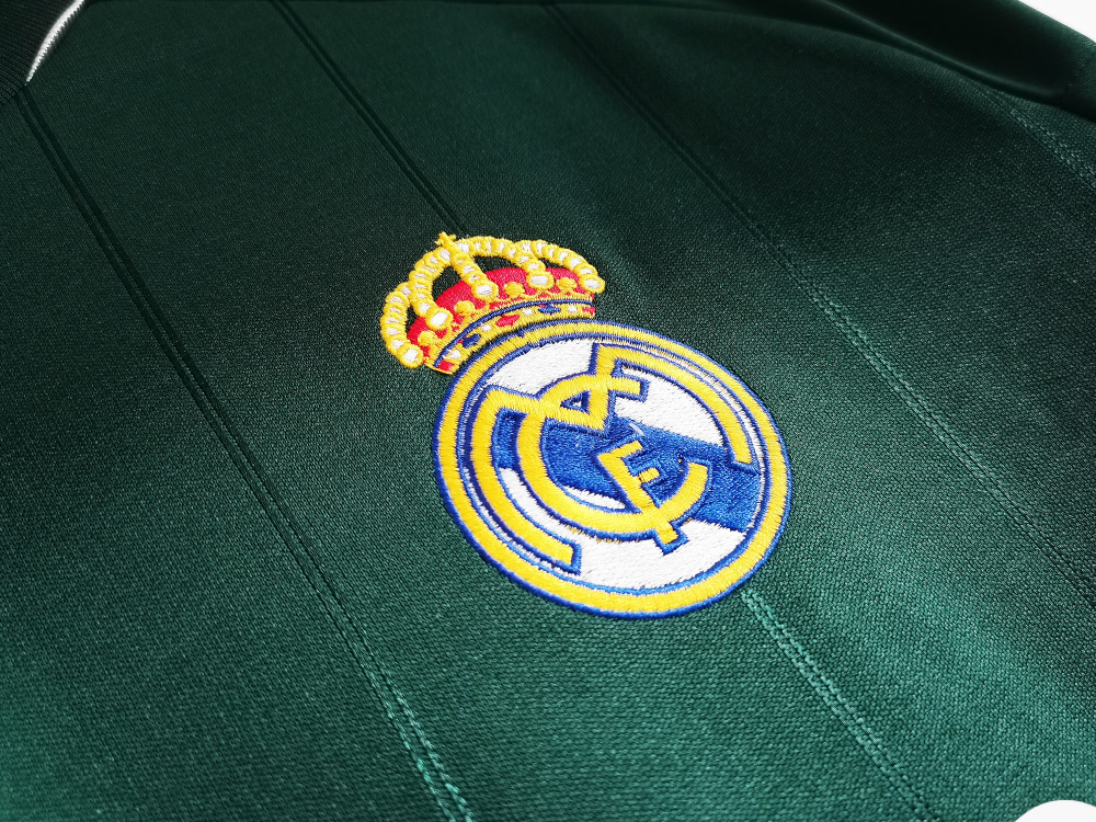 12-13Real Madrid three away  Long sleeve Retro jerseys