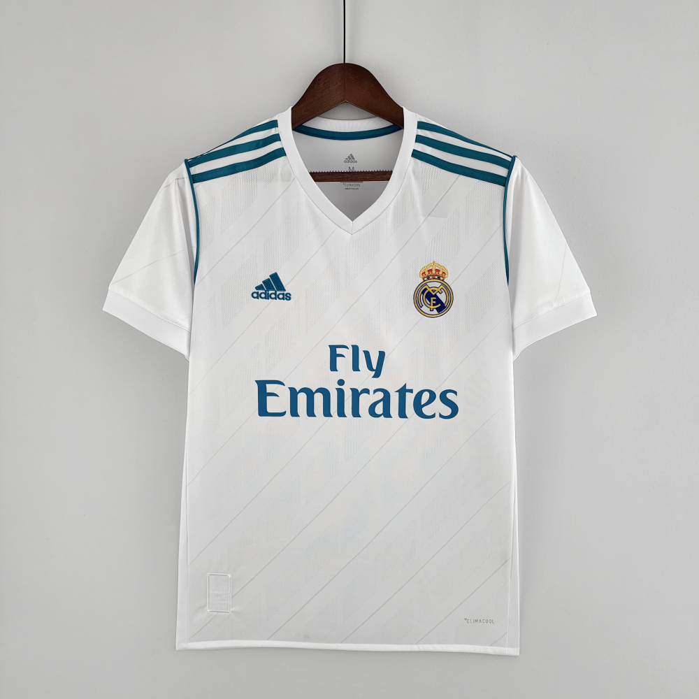 17-18Real Madrid  home  Retro jerseys