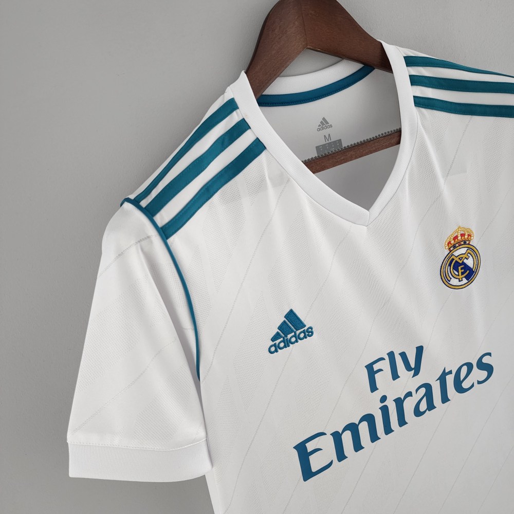 17-18Real Madrid  home  Retro jerseys