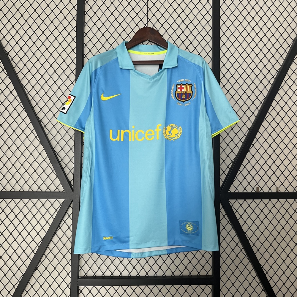 07-08Barcelona away Retro jerseys