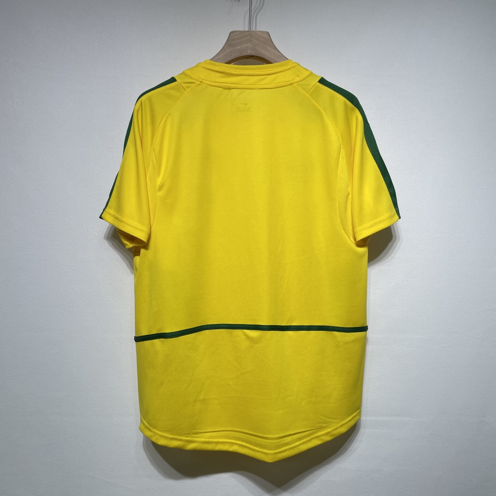 2002 Brazil  home Retro jerseys