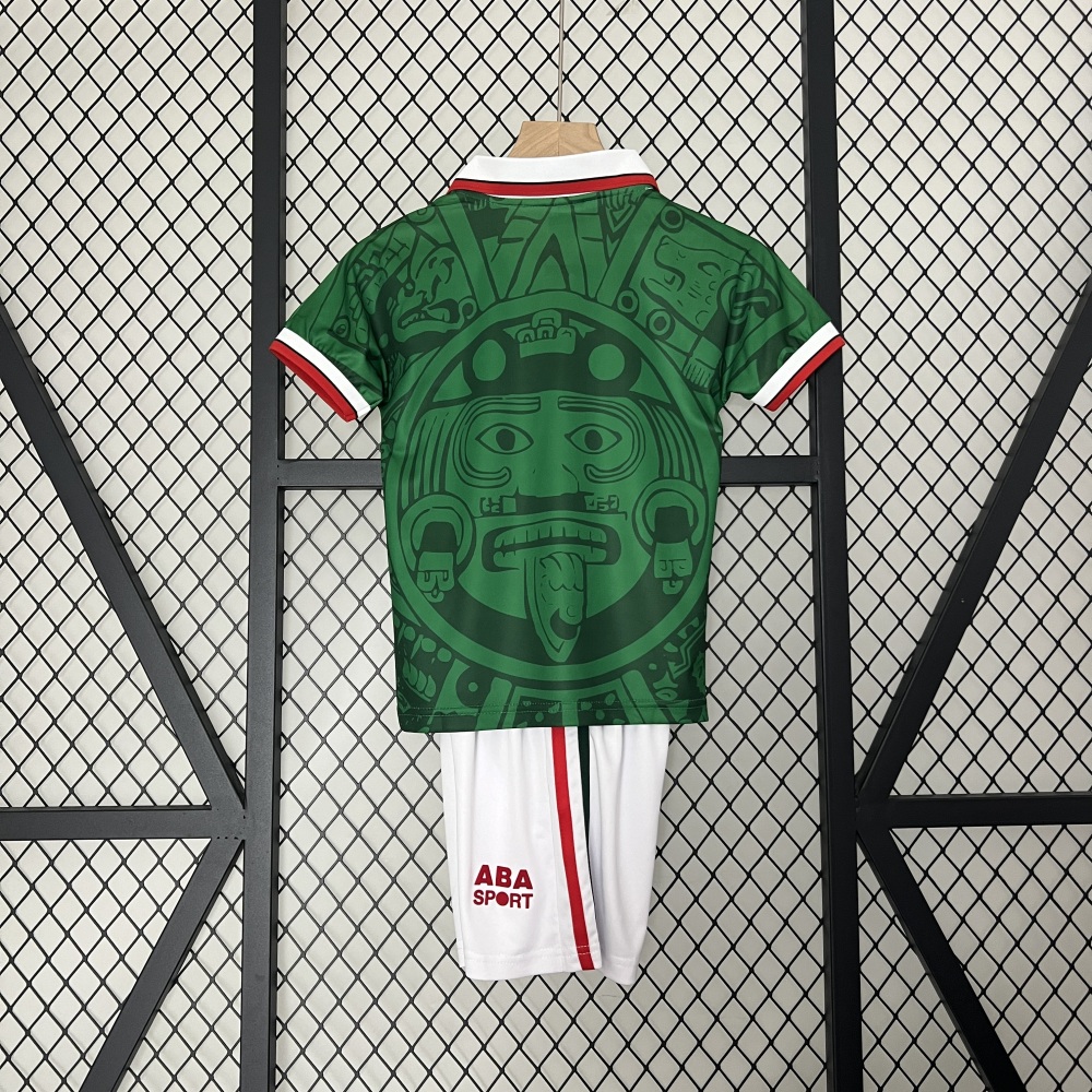 1998 Mexico home children's retro jerseys
