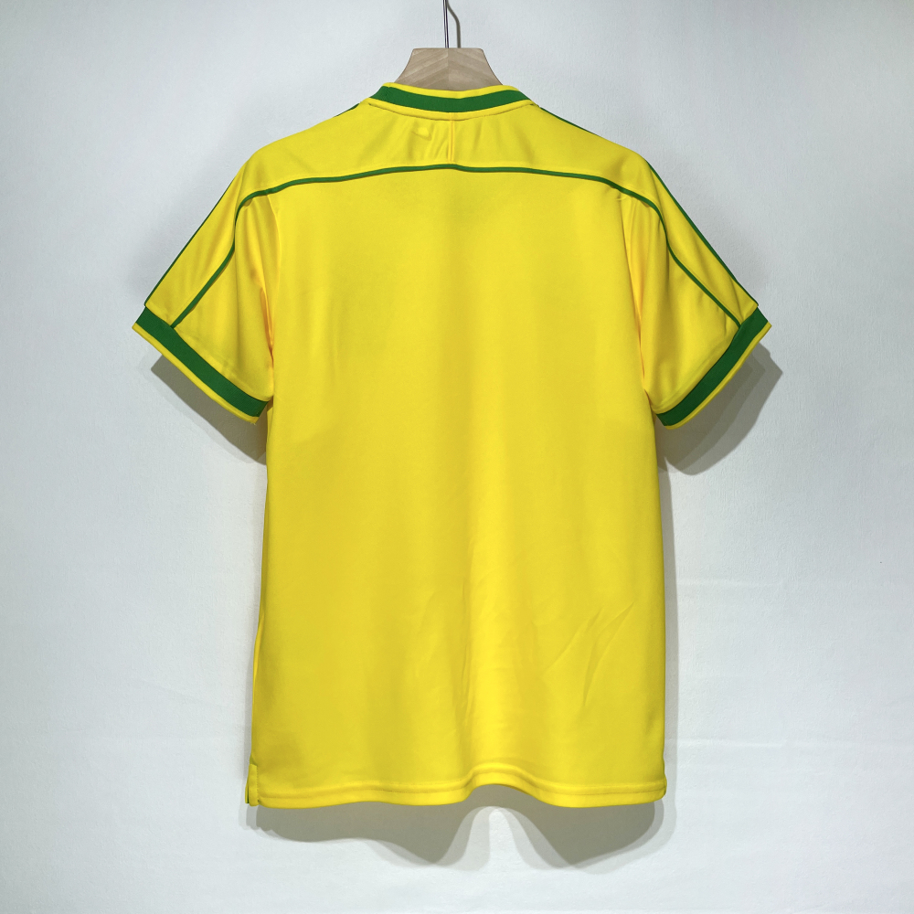 1998 Brazil  home Retro jerseys