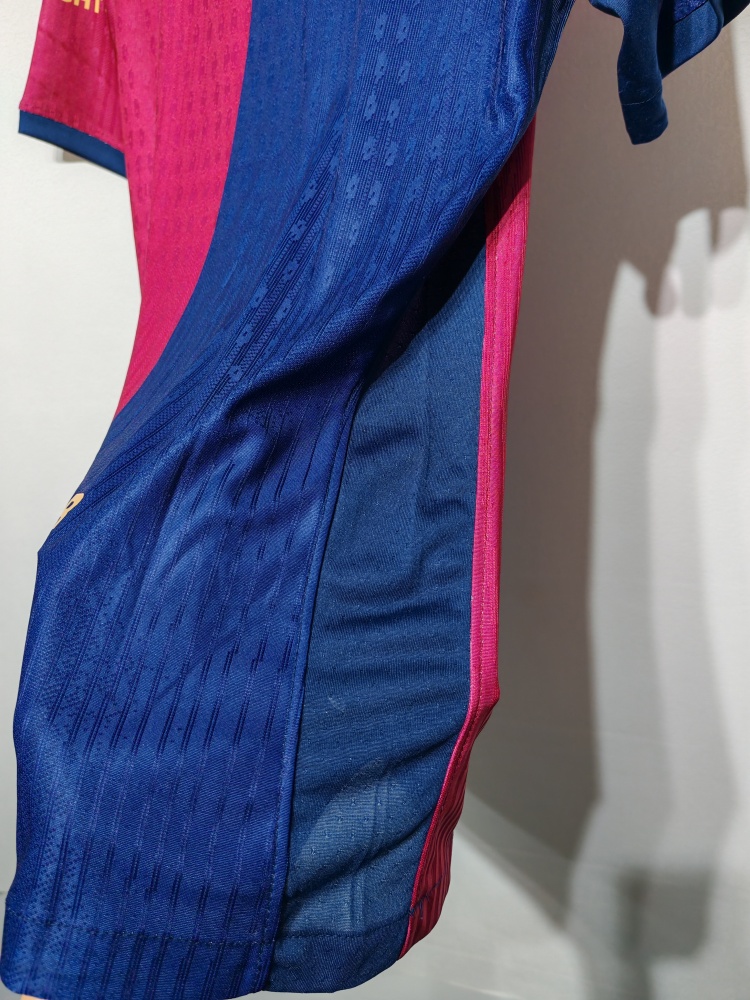 Limited Edition FC BARCELONA x TRAVIS SCOTT 24/25 men's home jersey-Player version（巴塞罗那）