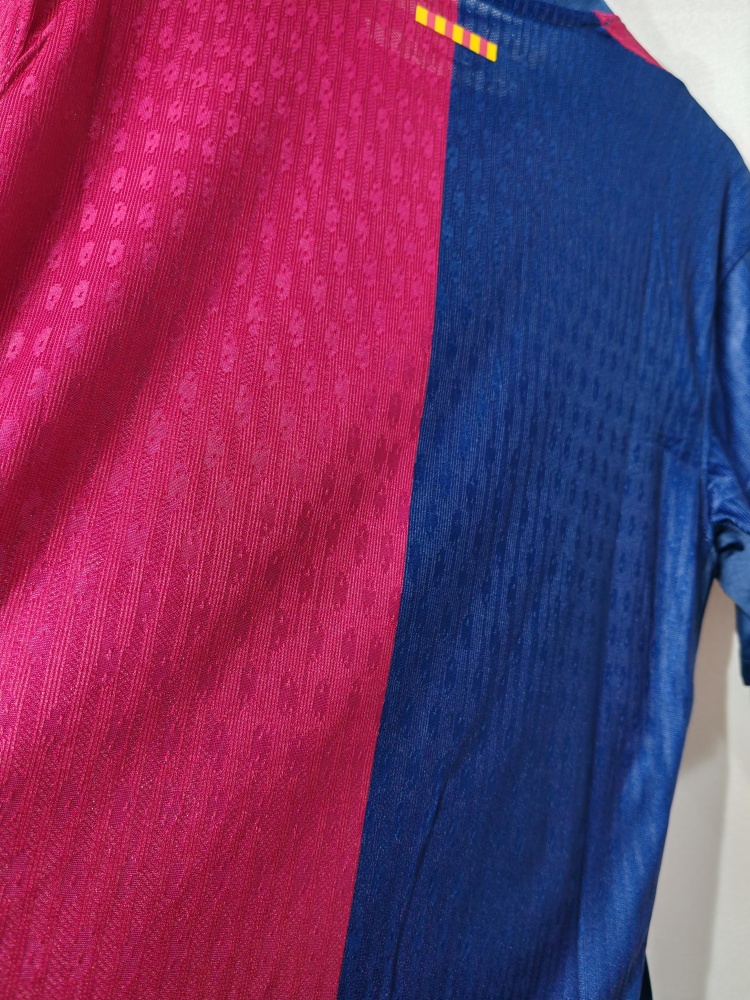 Limited Edition FC BARCELONA x TRAVIS SCOTT 24/25 men's home jersey-Player version（巴塞罗那）
