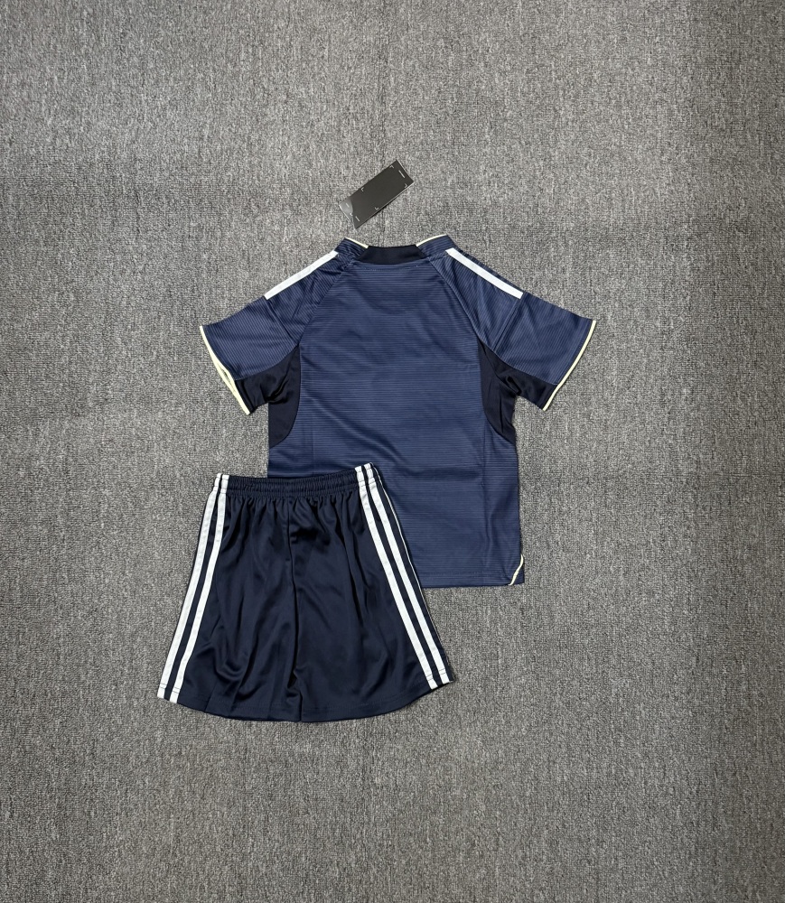 2526 Real Madrid away game - Children's set - Fan version（2526皇马客场-儿童套装）