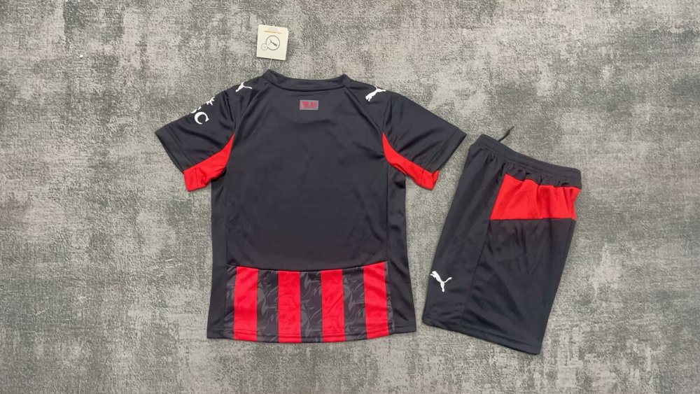 2526AC Home - Children's Set - Fan Edition（2526AC米兰主场-儿童套装）