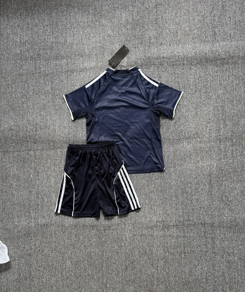 25-26 Real Madrid away game - Children's set - Fan version（25-26皇马客场-儿童套装）