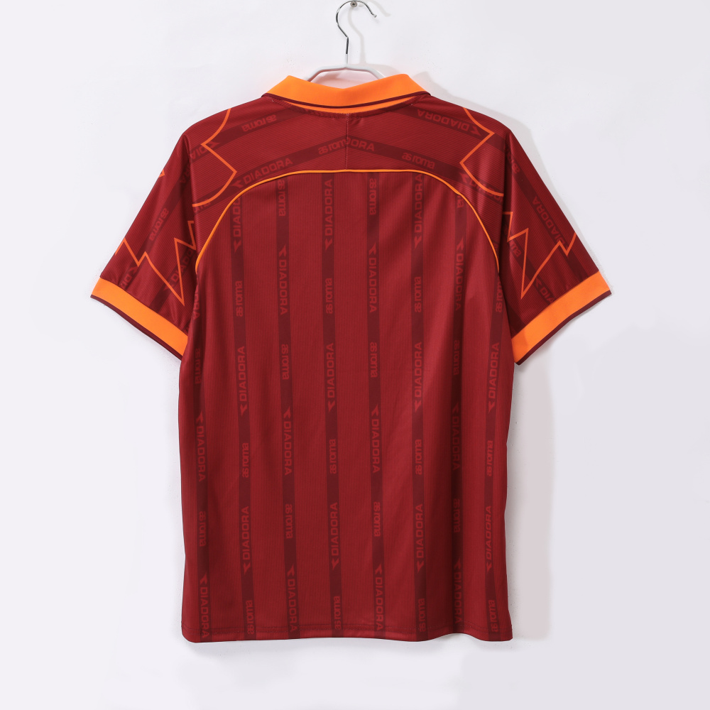 99-00 A.S. Roma home Retro jerseys