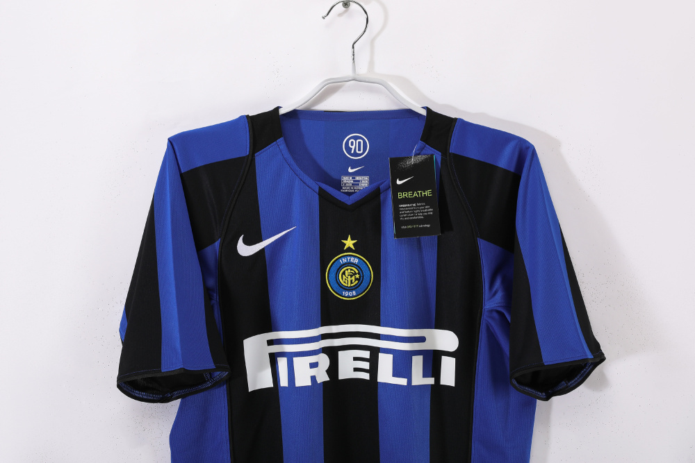 04-05  Inter Milan  home retro jersey