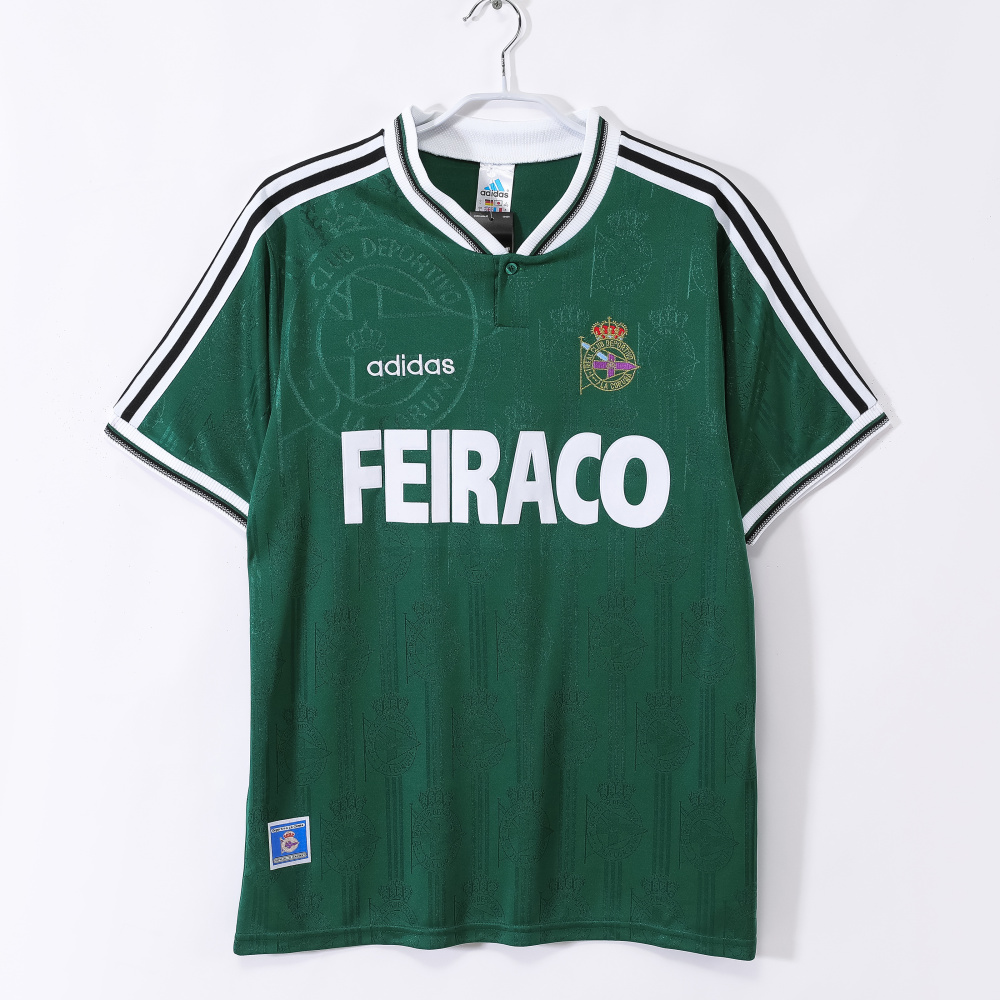 1999-2000 Real Club Deportivo de La Coruña S.A.D away retro jersey  拉科鲁尼亚