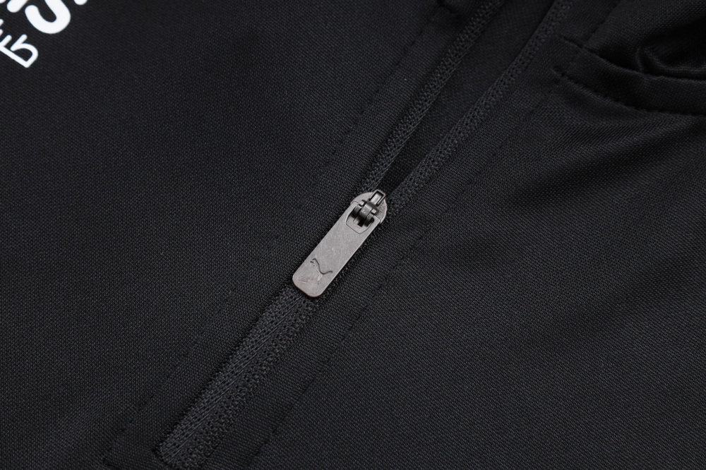 B2598 # _2526 Half Pull Crescent Black