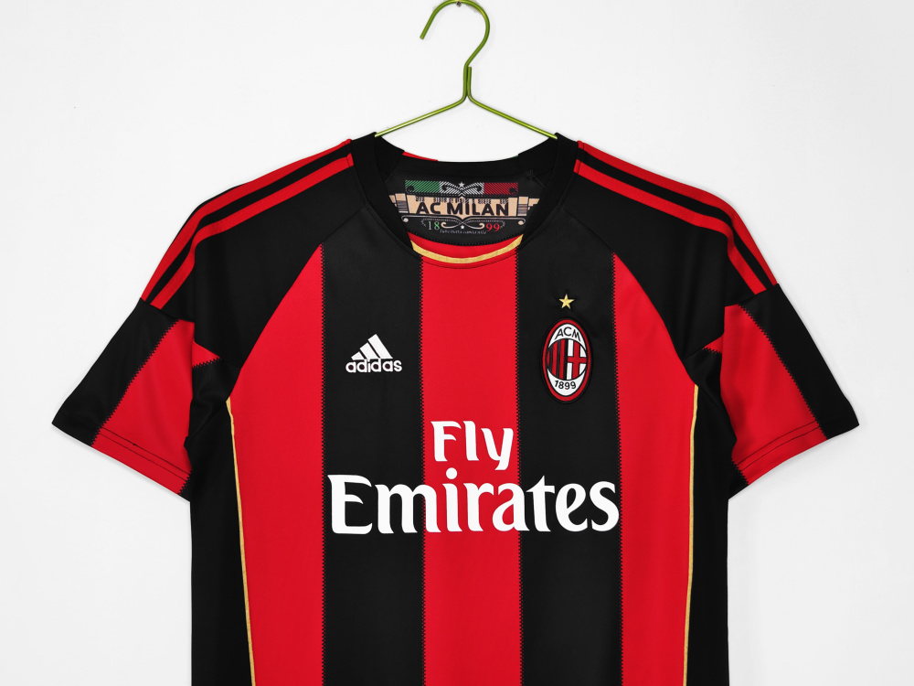 10-11 AC Milan home Retro jerseys