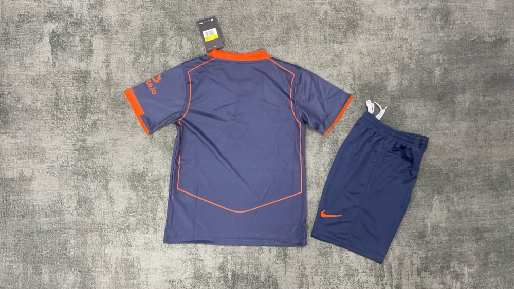 25-26 Inter Milan Second Guest - Children's Set（25-26国米二客-儿童套装）