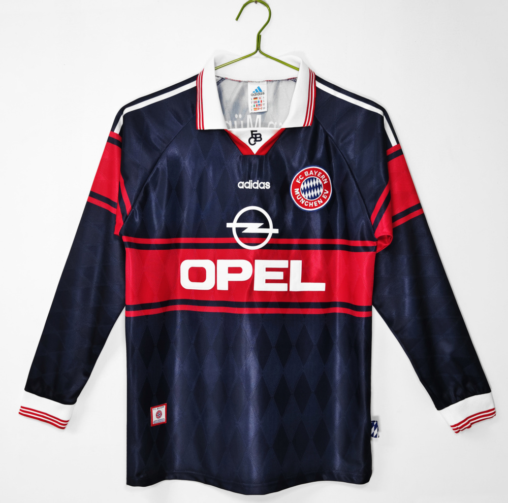 97-99 Bayern Munich home Long sleeves Retro jerseys