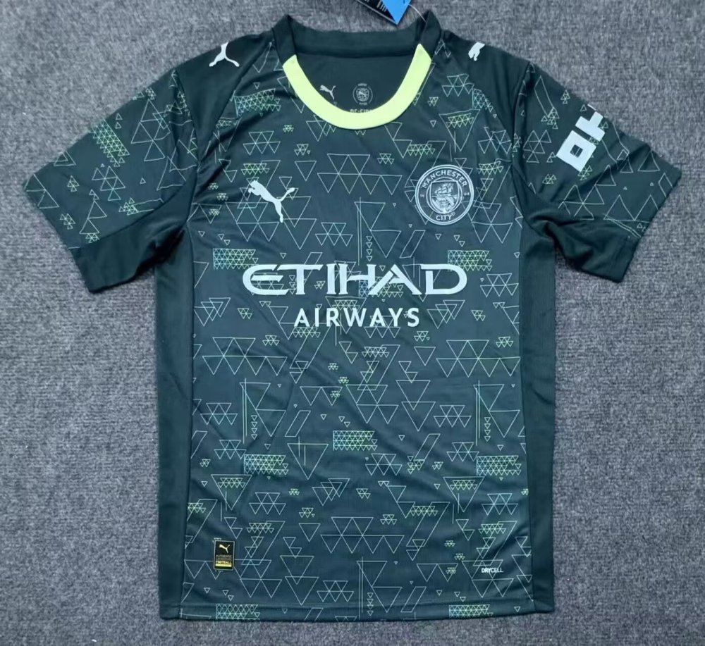 25-26 Manchester City Third away jersey - Fan Edition（25-26曼城第三客场球衣-球迷版）