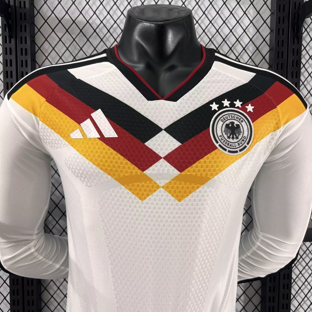 2026  World Cup Version Germany home  Long sleeves Player Edition（2026世界杯德国主场长袖-球员版）