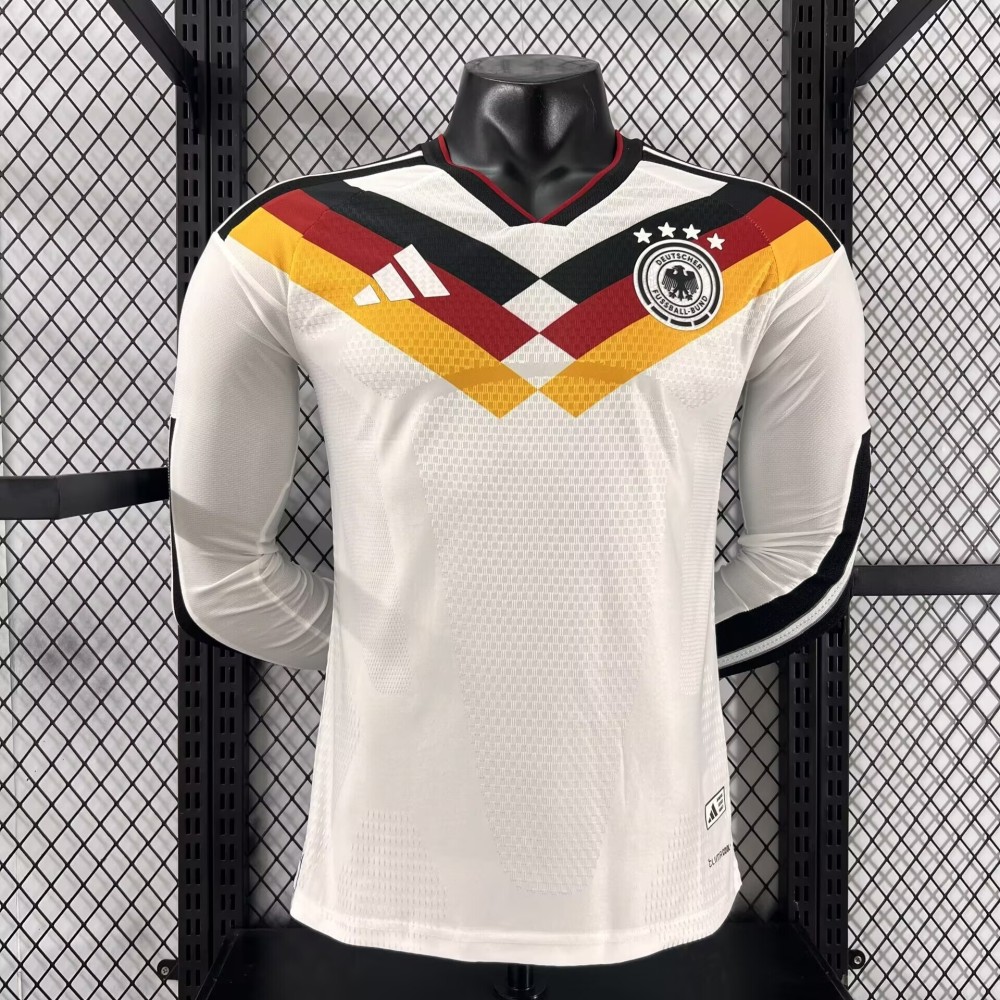 2026  World Cup Version Germany home  Long sleeves Player Edition（2026世界杯德国主场长袖-球员版）
