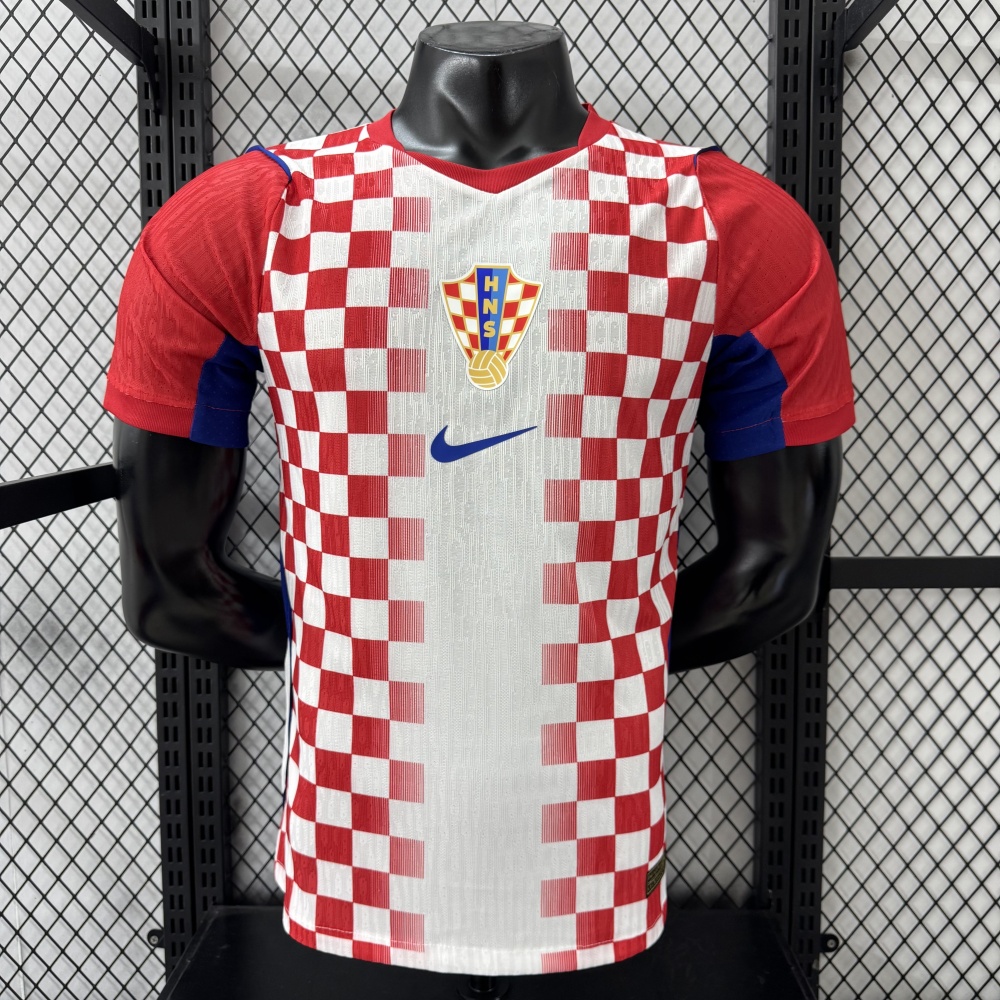 2026 World Cup Croatia home player jersey（2026世界杯克罗地亚主场-球员版）