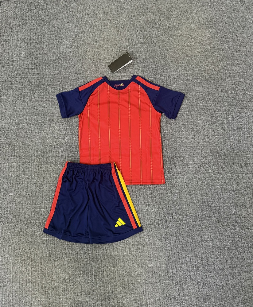 2026 Spain Home - Children's Clothing（2026西班牙主场-童装）