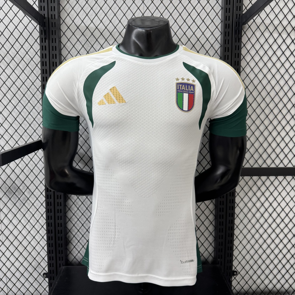 2026 World Cup Italy Training suit Player Edition（2026世界杯意大利训练服白色-球员版）