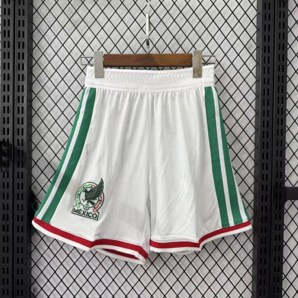 2026 World Cup  Mexico home Player version football  shorts （2026世界杯墨西哥主场裤子）