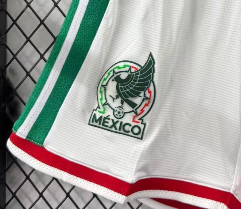2026 World Cup  Mexico home Player version football  shorts （2026世界杯墨西哥主场裤子）