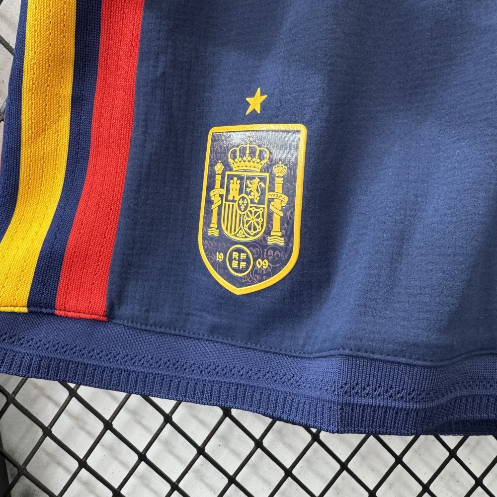 2026 World Cup  Spain home Player version football  shorts （2026世界杯西班牙主场裤子）