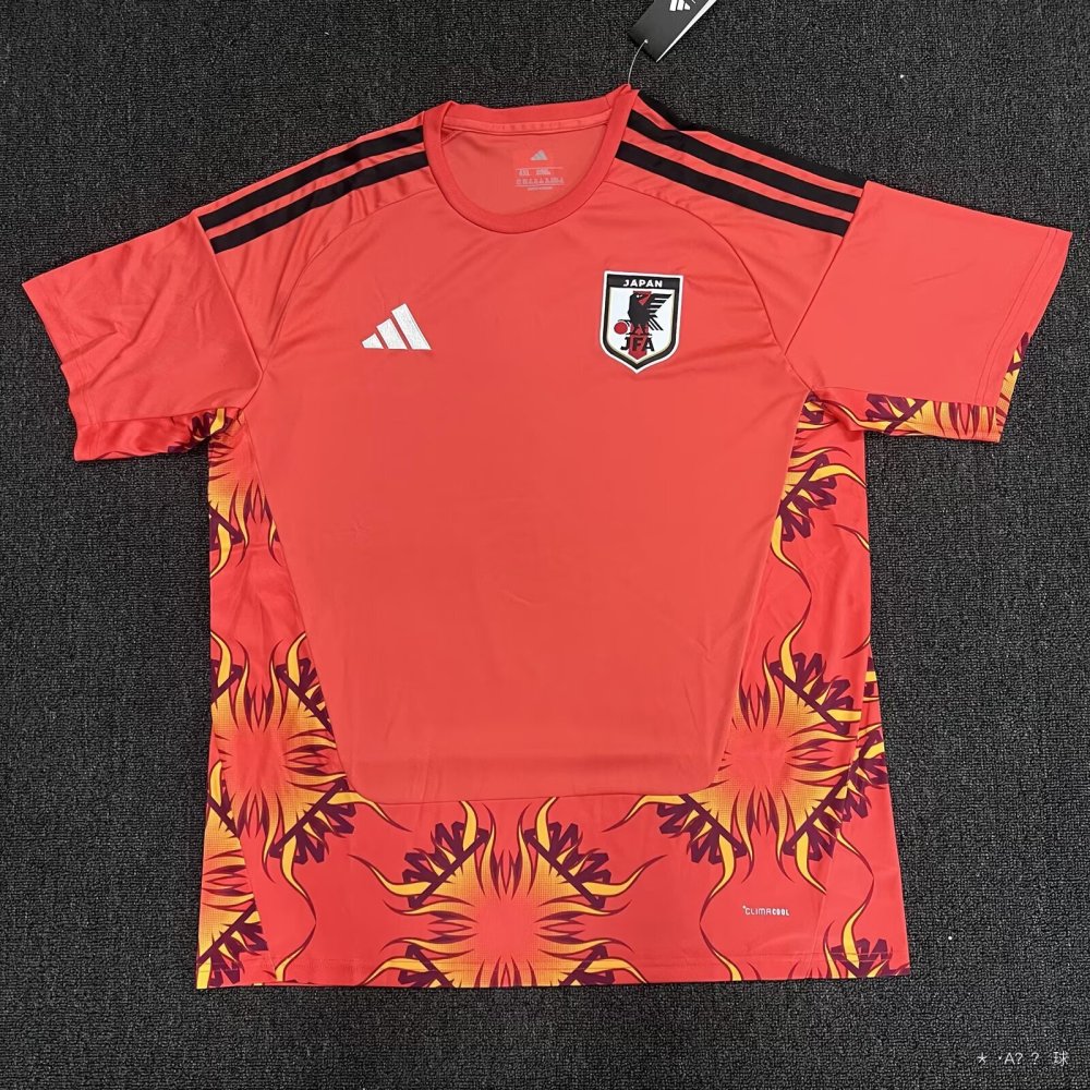 2026 Japanese Red Goalkeeper Uniform - Fan Edition（2026日本红色门将服-球迷版﻿）