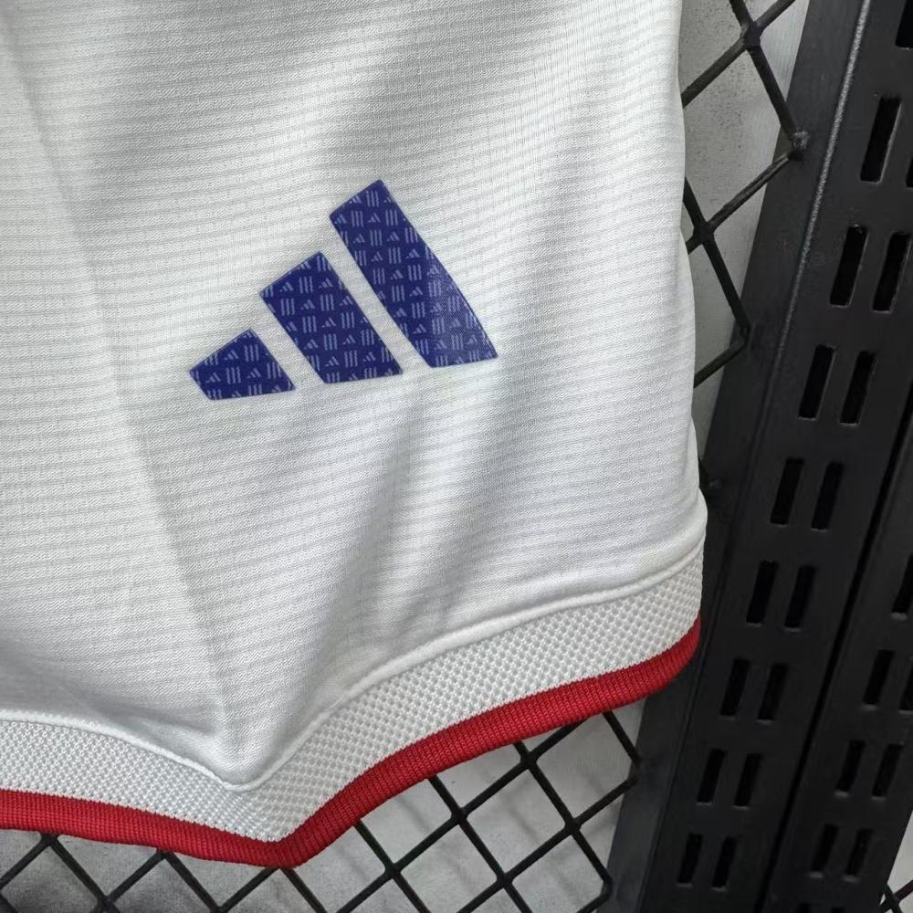 2026 World Cup Japan white Player version football  shorts （2026世界杯日本白色裤子）