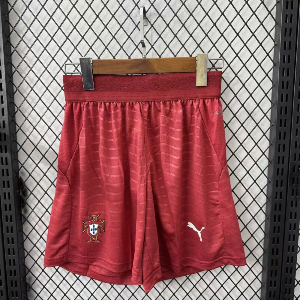 2026 World Cup Portugal home Player version football  shorts （2026世界杯葡萄牙主场裤子）