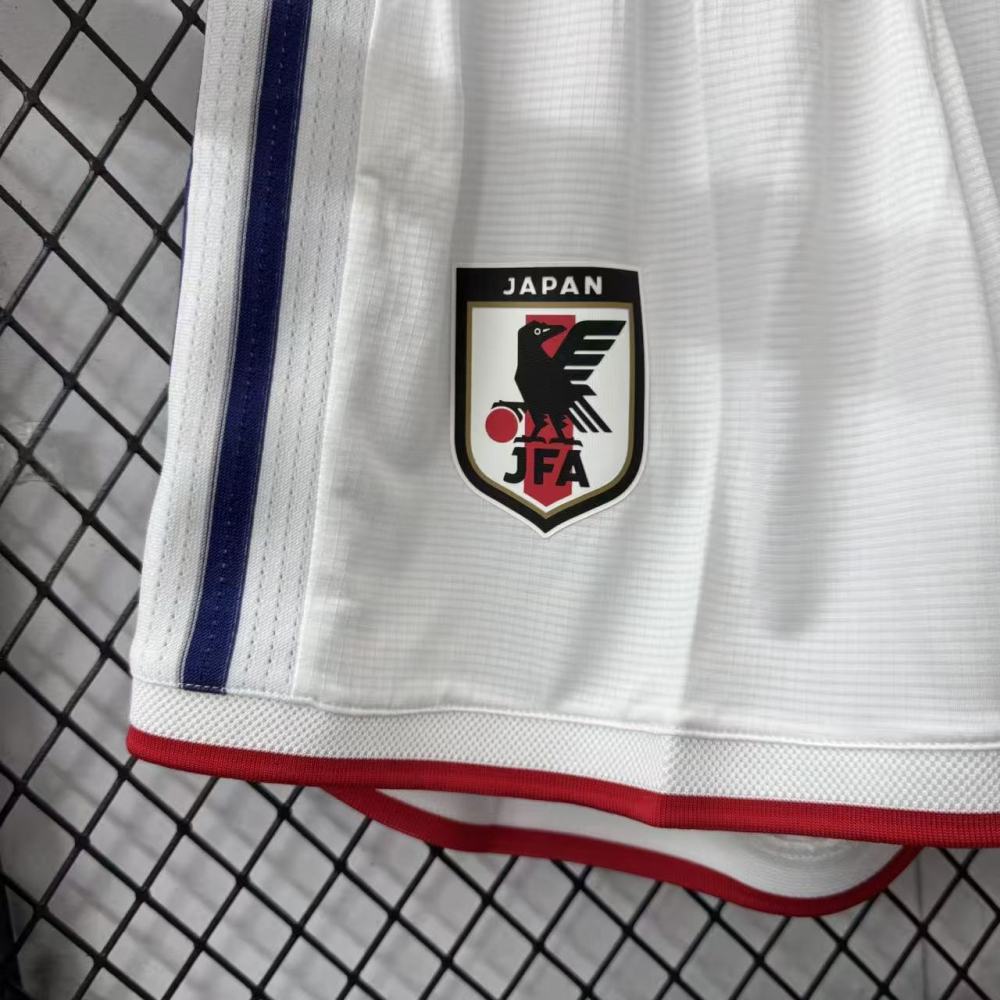 2026 World Cup Japan white Player version football  shorts （2026世界杯日本白色裤子）