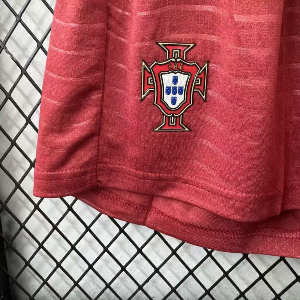 2026 World Cup Portugal home Player version football  shorts （2026世界杯葡萄牙主场裤子）