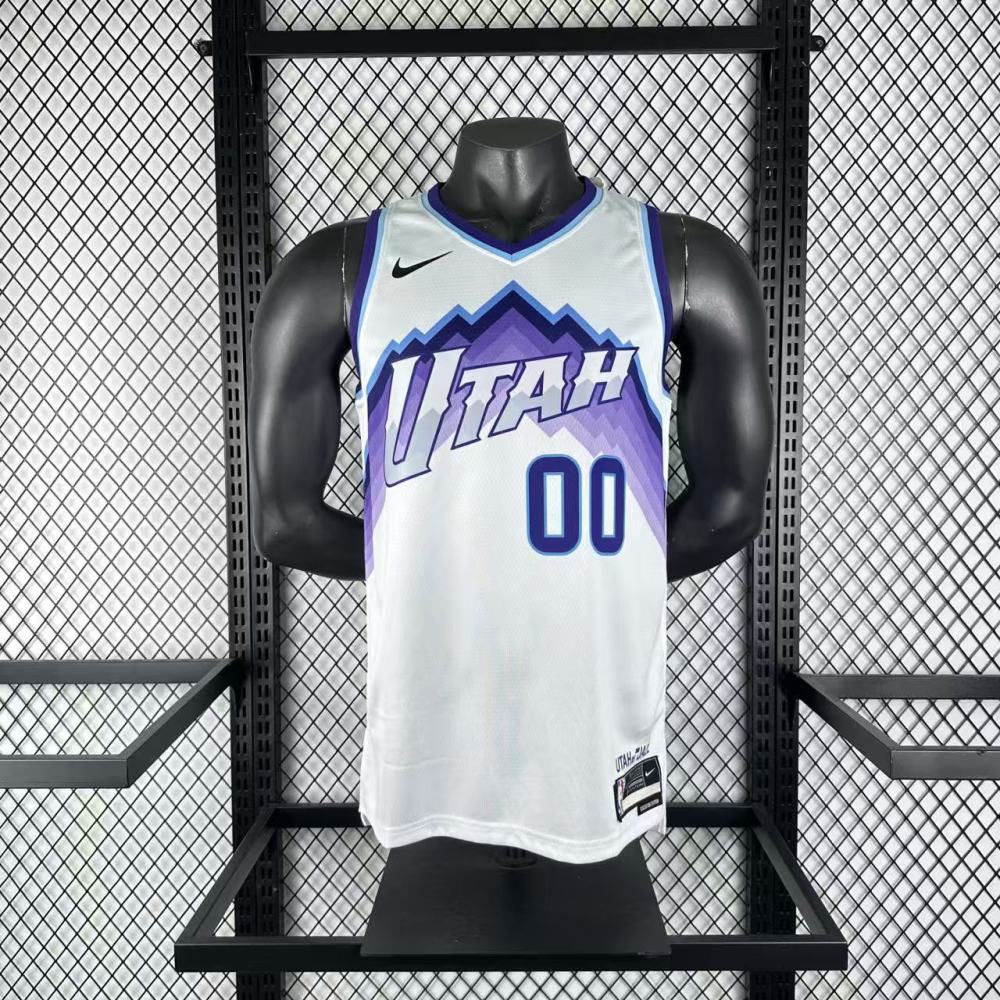 25-26 NBA Jazz Purple【Number 0-13-23】