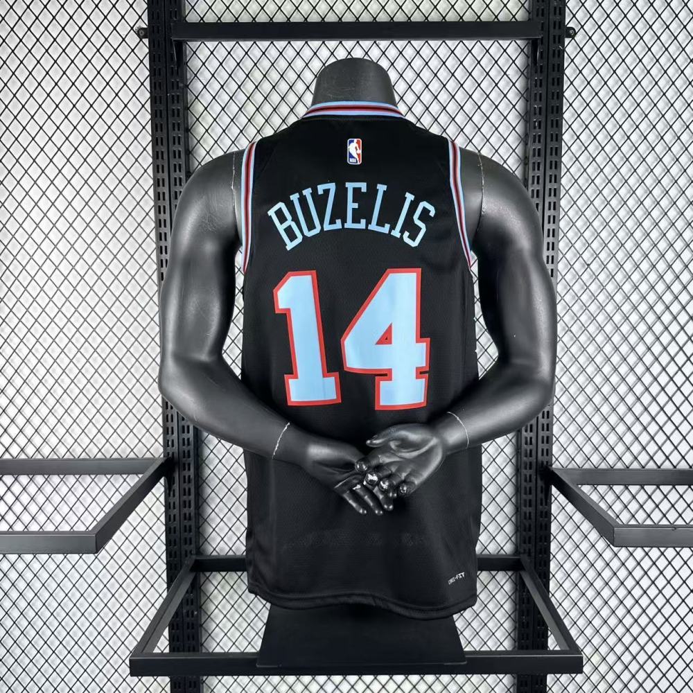 25-26 NBA Bulls City Edition【Number 0-3-14-23】