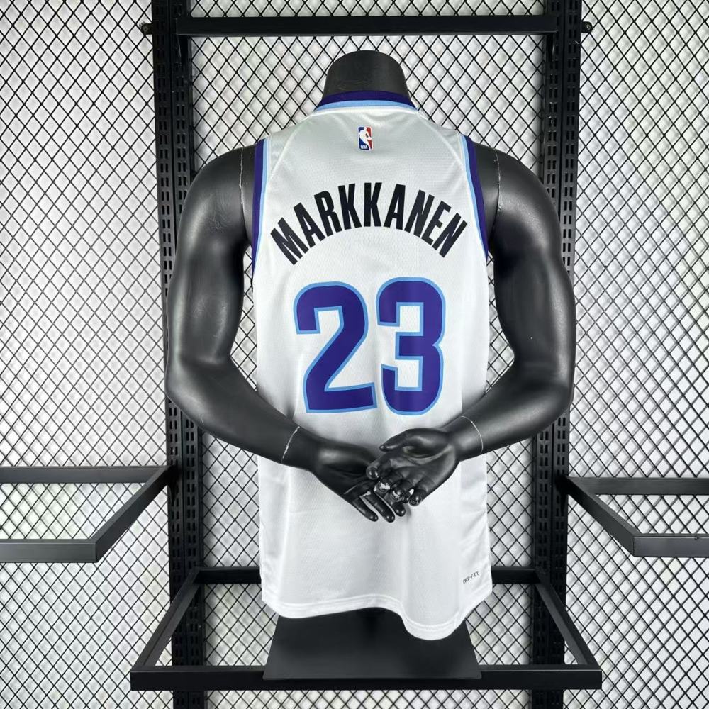 25-26 NBA Jazz Purple【Number 0-13-23】
