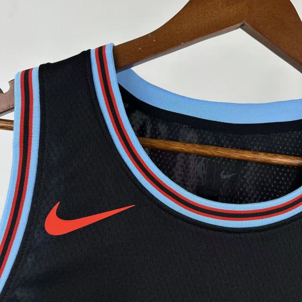 25-26 NBA Bulls City Edition【Number 0-3-14-23】