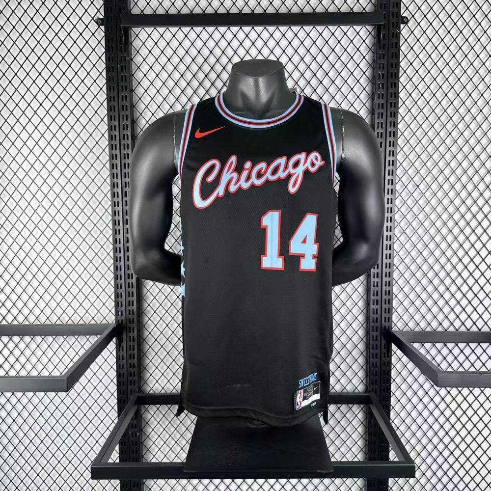 25-26 NBA Bulls City Edition【Number 0-3-14-23】