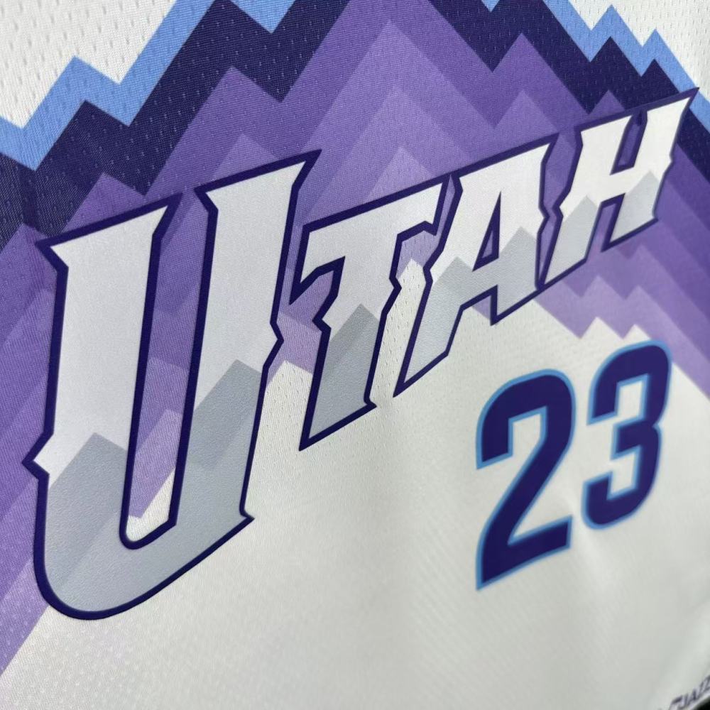 25-26 NBA Jazz Purple【Number 0-13-23】