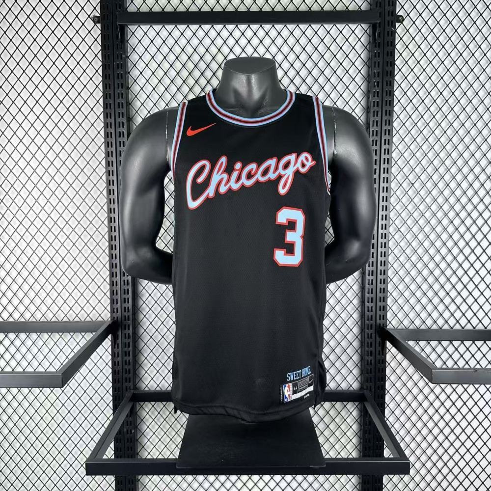 25-26 NBA Bulls City Edition【Number 0-3-14-23】