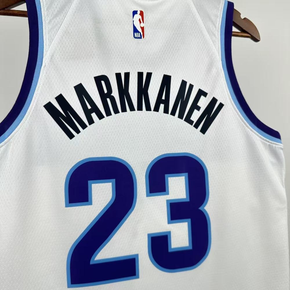 25-26 NBA Jazz Purple【Number 0-13-23】