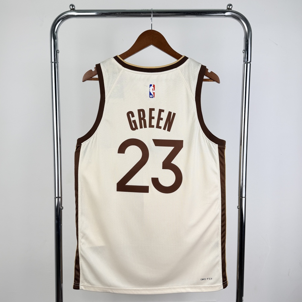 25-26 NBA Warriors City Edition【Number 10-23-30】