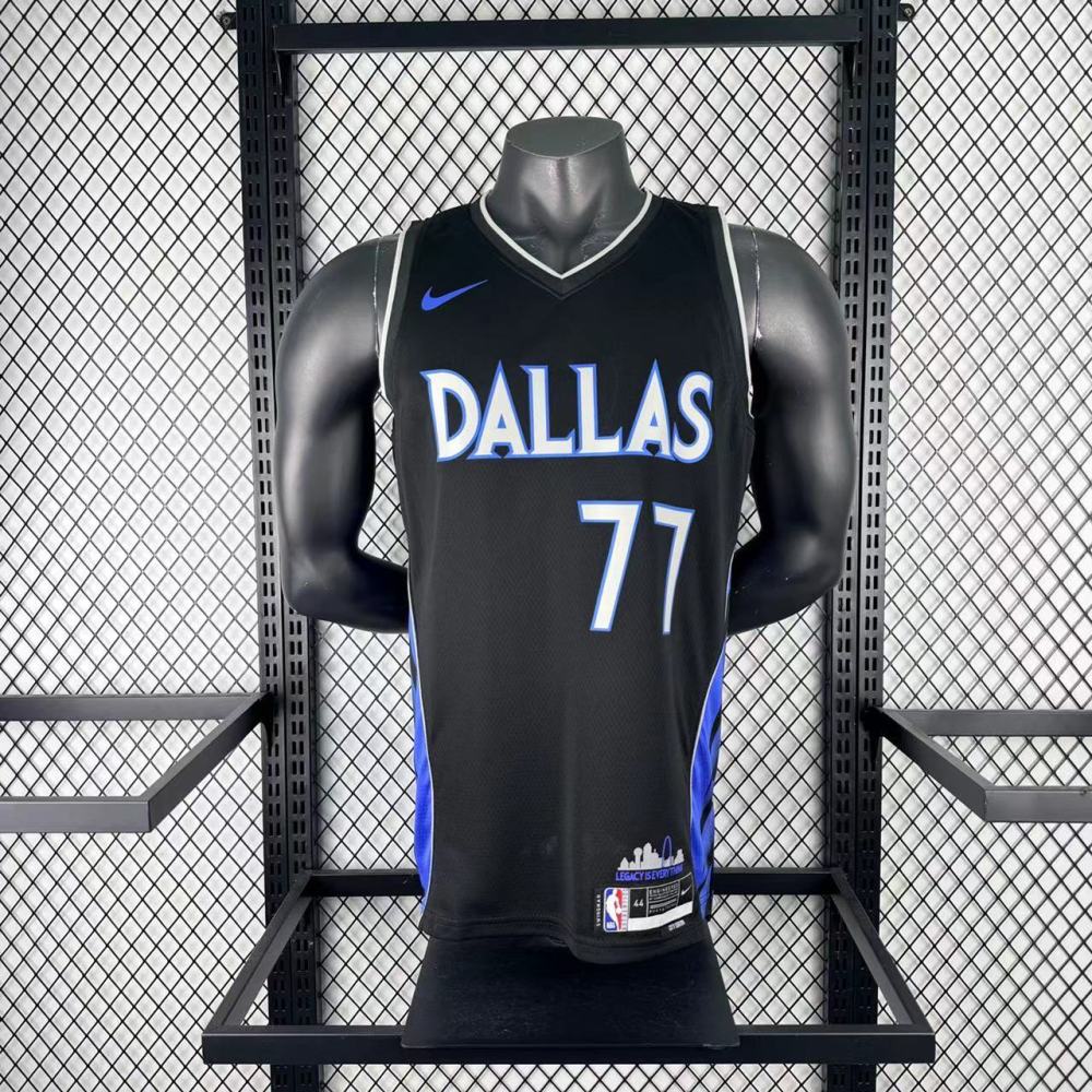 25-26 NBA Dallas Mavericks City Edition【Number 3-11-32-77】