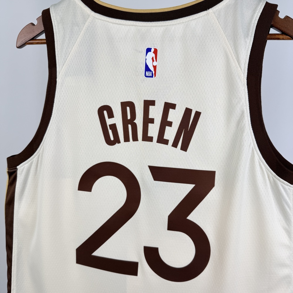 25-26 NBA Warriors City Edition【Number 10-23-30】