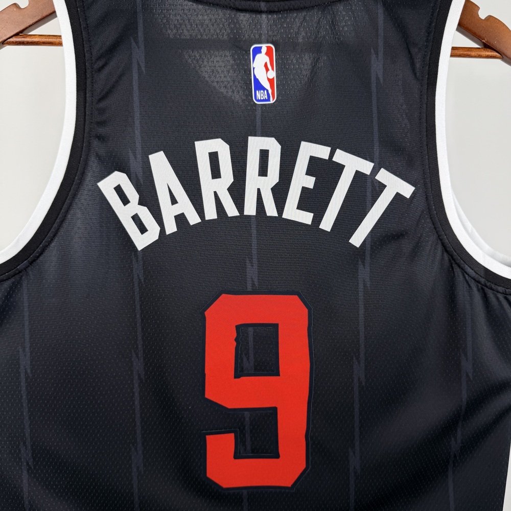 25-26 NBA Toronto Raptors City Edition【Number 3-4-9-15】