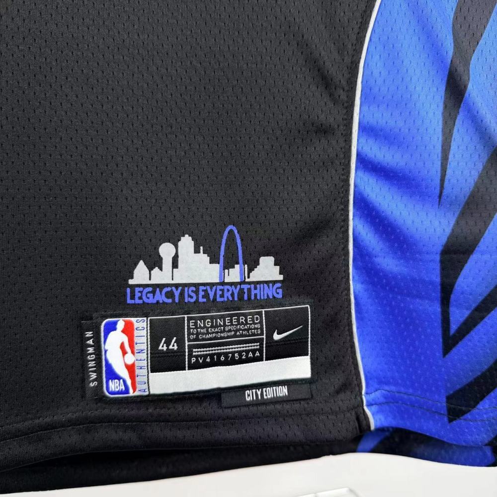 25-26 NBA Dallas Mavericks City Edition【Number 3-11-32-77】